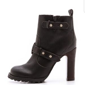 Tory Burch Landers Moto Bootie - Black